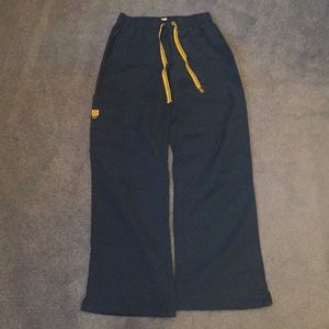 Wonderwink Caribbean blue scrub pants